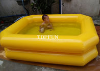 Çift Tüpler 0.65m Yüksek Çocuk Yüzme Havuzu Şişme PVC Tente