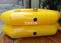 Çift Tüpler 0.65m Yüksek Çocuk Yüzme Havuzu Şişme PVC Tente