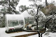 Kiralık Şişme Glamping Dome Kabarcık Çadır Açık Şeffaf Oteller Evi