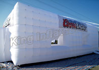 Etkinlik İçin Hızlı Şişirilmiş Suya Dayanıklı Dikili Beyaz PVC Şişme Etkinlik Çadırı