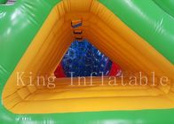 0.65mm PVC Tente Isı Sızdırmaz Şişme Su Oyuncak Su Parkı İçin Yüzen Slayt