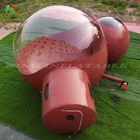 Şişilebilir Ticari Sınıf İki Oda Pvc Açık Eko Kubbe Kamp Çadırı Balon Çadırı