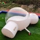 Şişkin Balon Çadırı Dış Ev Dev Şeffaf Şişkin Kristal Kubbe Balon Çadırı Isıtılmış