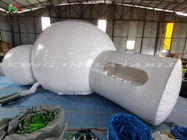 Çocuklar Partisi Açık Şişme Kubbe Balon Çadırı Şeffaf Şişme Balon Evi