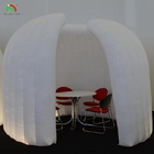Şişkin Kupüler Igloo Odaları LED Şişkin Bubble Dome Çadır sıcak satış su geçirmez PVC led igloo kubbe Satış
