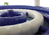Özelleştirilmiş 8 * 5 m Su Geçirmez Şişme Su Oyuncaklar Çadır Kapaklı CE SGS EN71