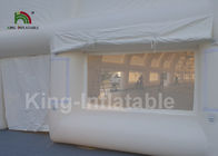 Suya Dayanıklı PVC 40 * 10m Beyaz Dev Şişme Küp Çadır, Düğün Partileri İçin