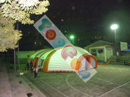 Depo, Ofis, Toplantı odası için 18m Büyük PVC Şişme Etkinlik Çadırı / Kubbe Çadır