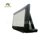 CE Özel Siyah PVC 10m Şişme Projektör Ekranı, Şişme Açık Film Ekranı