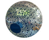 Özelleştirilmiş Logo ile Mavi Dayanıklı Yetişkin Şişme Çim Haddeleme Zorb Topu