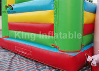 Kiralık Blower ile Renkli 6 * 4m PVC Malzeme Şişme Atlama Kalesi
