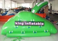 Mini Buzdağı Şişme Su Parkı Slide 4m x 3m Yeşil PVC Tente