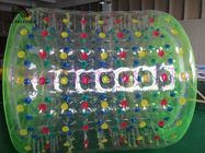 Çocuklar ve Yetişkinler İçin Dev Şeffaf PVC / TPU Şişme Su Toy Roller