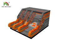 Benzersiz Şişme Kuru Slayt / Kaya Tırmanışı Ticari Bouncer Combo Renkli PVC Malzeme