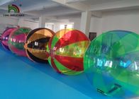 2 m çapında 0.8mm PVC Renkli Su Topu, Şişme Yürüyüş Topu Şişme Yürüyüş