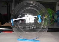 Temizle PVC 2m Dia Şişme Aqua Su Topu Güzel Kaynaklar / Japonya&amp;#39;dan YKK-zip