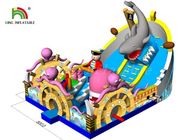 Renkli PVC Blow Up Combo Eğlence Parkı İçin Oyun Alanı Ocean World Park