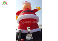 210D Naylon 10 m H Şişme Noel Baba Reklam Noel Dekorasyonu