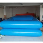Çift Tüp 1.3m Yükseklik / Şişme Yüzme Havuzları / 0.9mm PVC Tente Yüzme Havuzu