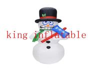 Özelleştirilmiş Şişme Noel Ürünleri 6ft Titreyen Kardan Adam