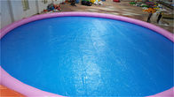 Açık veya Kapalı Çocuk Oyun İçin 16mD Büyük Yuvarlak 0.9mm PVC Tente Şişme Yüzme Havuzu