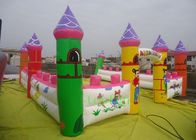 Şişme eğlenceli arazi, çocuklar için şişme eğlence parkı kaleler / ticari