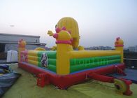 Çocuklar için Özelleştirilmiş Şişme Eğlence Parkı 0.55mm PVC branda