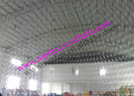 12m PVC Şişme Temizle Kabarcık Çadır Su Geçirmez Hava Geçirmez Dome