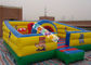 Kids Play Games Inflatable Playground / Fun City with 0.45mm - 0.55mm PVC tarpaulin