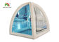 Mini Blue Transparent 5.58ft Inflatable Event Tent For Outdoor Camping