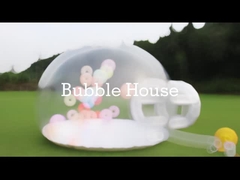 Şeffaf Kubbe Bubble Çadır Ev Açık Hava Kampı Şişme Bubble Otel Odası