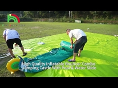 King06 Bouncer Water Slide ile Kale