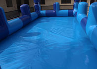 Mavi PVC Çocuk Yüzme Havuzları, Isı yalıtımlı Şişme Yüzme Havuzları 0,9 mm
