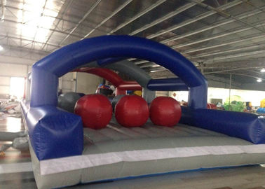 Yeni Koşu Engelli Toplar Sabit 9m Long ile Şişme Spor Oyunları