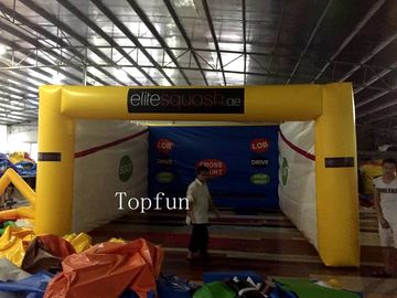 Plato PVC Tente ile Şişme Squash Mahkemesi Spor Oyunu Özelleştirme