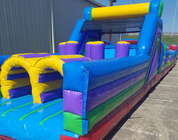 Inflatable Ultimate 30'Ft And 40ft Obstacle Combo Sport Games