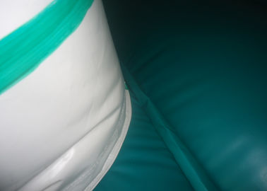 Ticari Kale Tipi Yeşil Şişme Atlama Kalesi 5 x 4 m PVC Tente