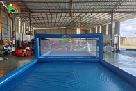 Şişme Spor Oyunları Özel Şişme Su Havuzu Saha Voleybol Sahası