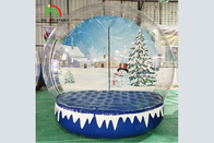 Noel Dev Şişme Kar Küresi 10 Ft HOutdoor Ticari Şişme Kartopu Şeffaf Noel Dekorasyonu