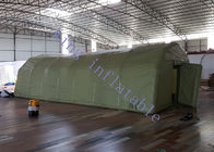 Yeşil PVC Tente Askeri Şişme Etkinlik Çadırı CE Sertifikası 40m X 10m X 6m