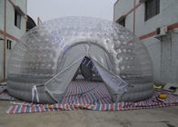 Parti / Sergi için 8m Çaplı Combo Şeffaf Şişme Dome Çadır