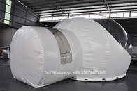 3m Şişme Kabarcık Çadır Oteller Glamping Dome Açık Aile Partisi Şişme Ev Çadırları