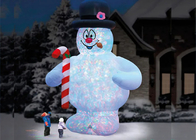 20ft Şişme Kardan Adam Noel Dekorasyonu Yard Şişme Noel Kardan Adam Hareketli
