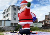 Noel Baba Şişme Noel Süslemeleri 20ft 26f 33ft Büyük Blow Up Santa