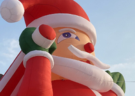 Noel Süslemeleri İçin Blower ile Açık Xmas Dev Şişme Noel Baba