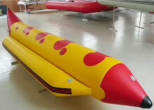 Custmozied Banana Boat Su Sporları Şişme Yüzen Su Oyuncakları Yetişkinler İçin Eğlenceli