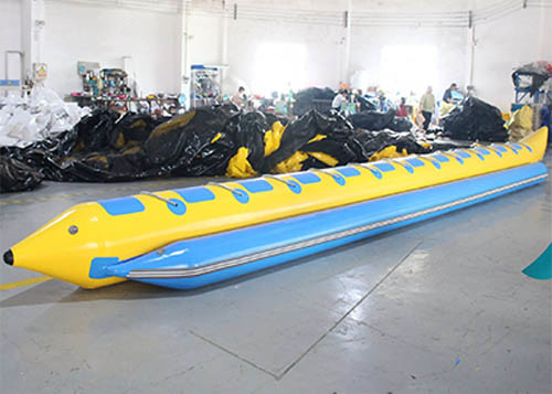 Custmozied Banana Boat Su Sporları Şişme Yüzen Su Oyuncakları Yetişkinler İçin Eğlenceli