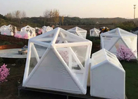 Açık Şişme Şeffaf Çadır Stargazing Kamp Blow Up Hotel