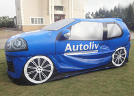 PVC Şişme Araba Reklamı Hız Çarpışma Testi Havaya Uçurma Araba 3D Modeli