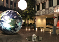 Dev Reklam Şişme Kelime Küre Dünya Haritası Top LED Asılı Gezegenler